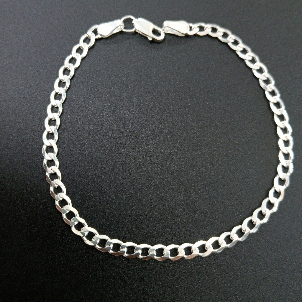 PULSERA BARBADA PLATA .925 21 CM 4.13 GR (NUEVO)
