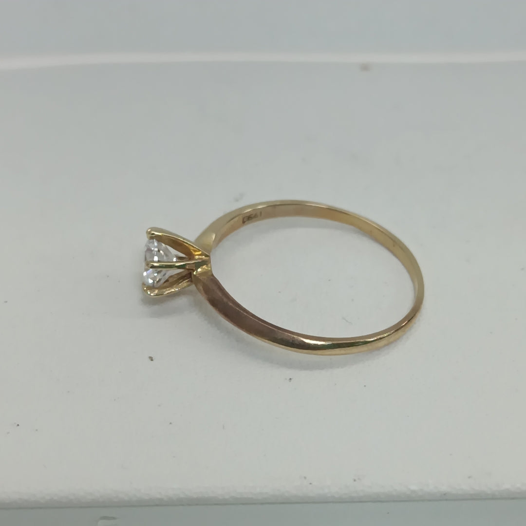 SOLITARIO ORO 10 K 1.5 GRMS (SEMINUEVO)