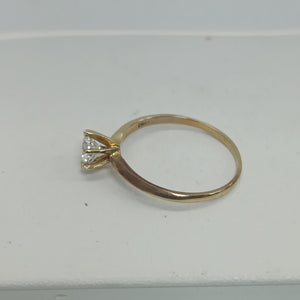 SOLITARIO ORO 10 K 1.5 GRMS (SEMINUEVO)