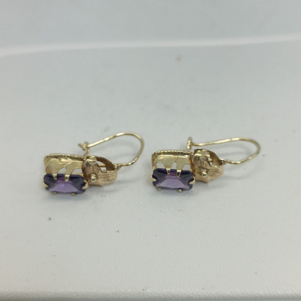 ARETES PAR ORO 10 K 1.6 GRMS (SEMINUEVO)