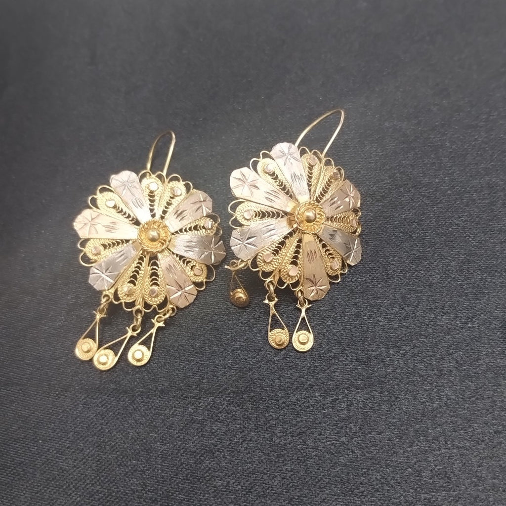 ARETES PAR ORO 10 K 6.7 GRMS (SEMINUEVO)