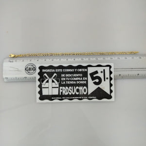 PULSERAS 3X1 DIAMANTADA ORO 14K 18 CM 3 GR (NUEVO)