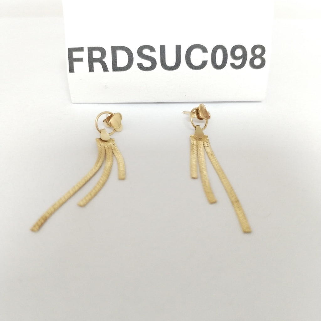 ARETES PAR ORO 14 K 2.2 GRMS (SEMINUEVO)