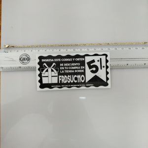 PULSERAS 3X1 ORO 14K 21 CM 2.1 GR (NUEVO)
