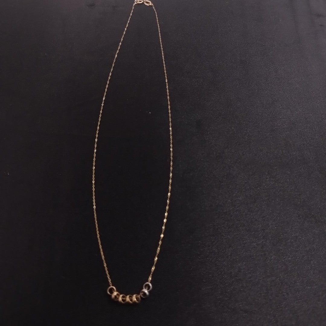 GARGANTILLA ORO 14 K 0.7 GRMS (SEMINUEVO)