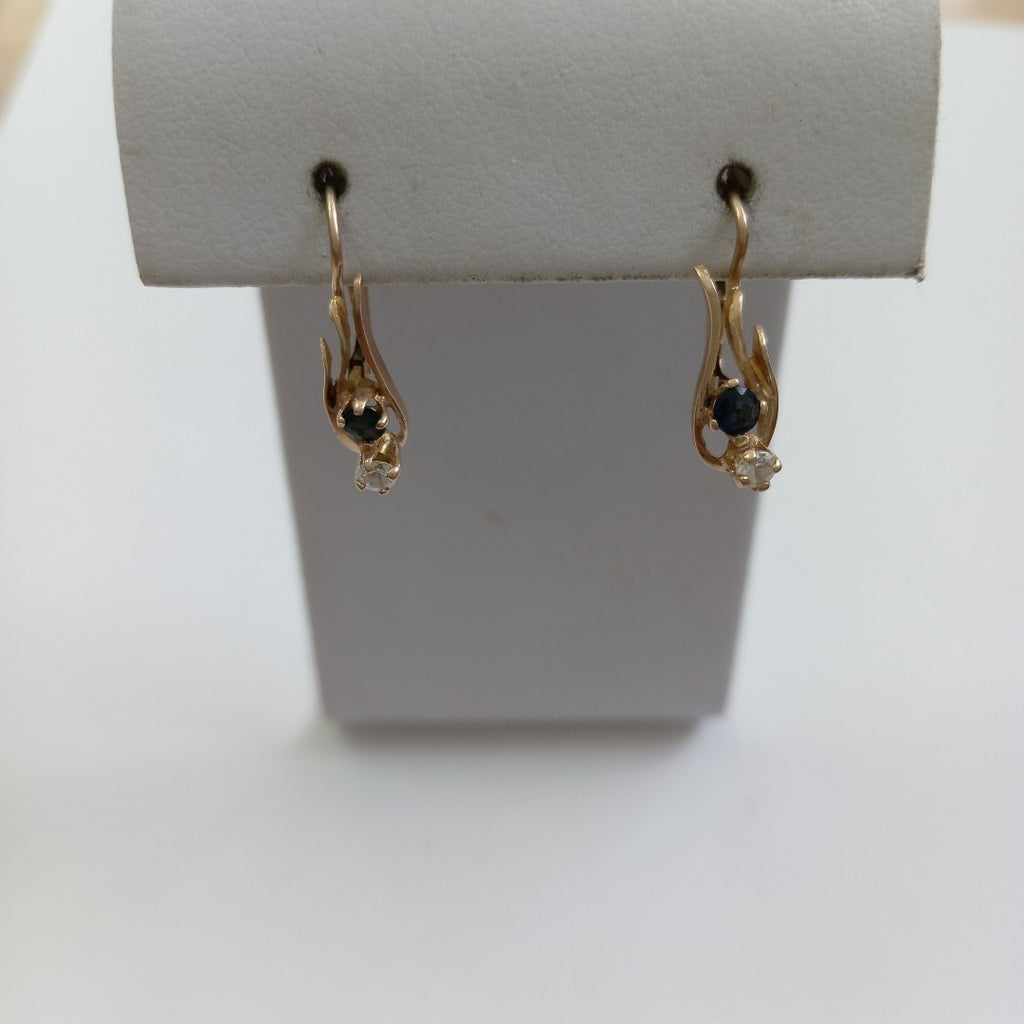 ARETES PAR ORO 10 K 1,90 GRMS (SEMINUEVO)
