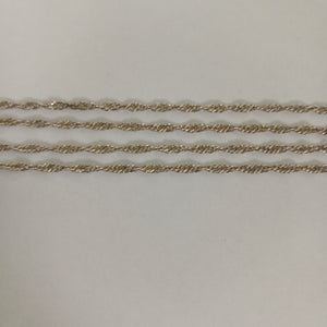 CADENA PLATA 3,00 GRMS (SEMINUEVO)