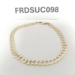 PULSERA ORO, ORO COMBINADO 14 K 7.8 GRMS (SEMINUEVO)
