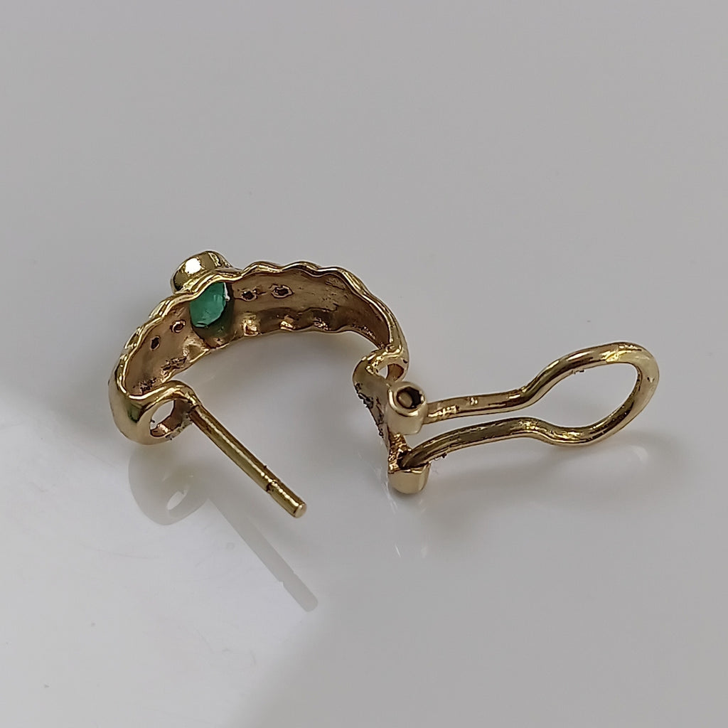 ARRACADAS PAR ORO 14 K 4,80 GRMS (SEMINUEVO)
