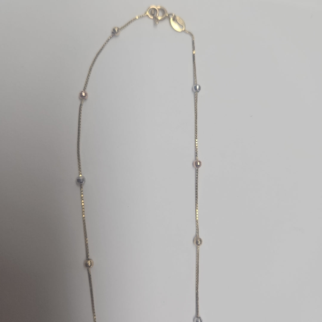GARGANTILLA ORO 14 K 3.3 GRMS (SEMINUEVO)