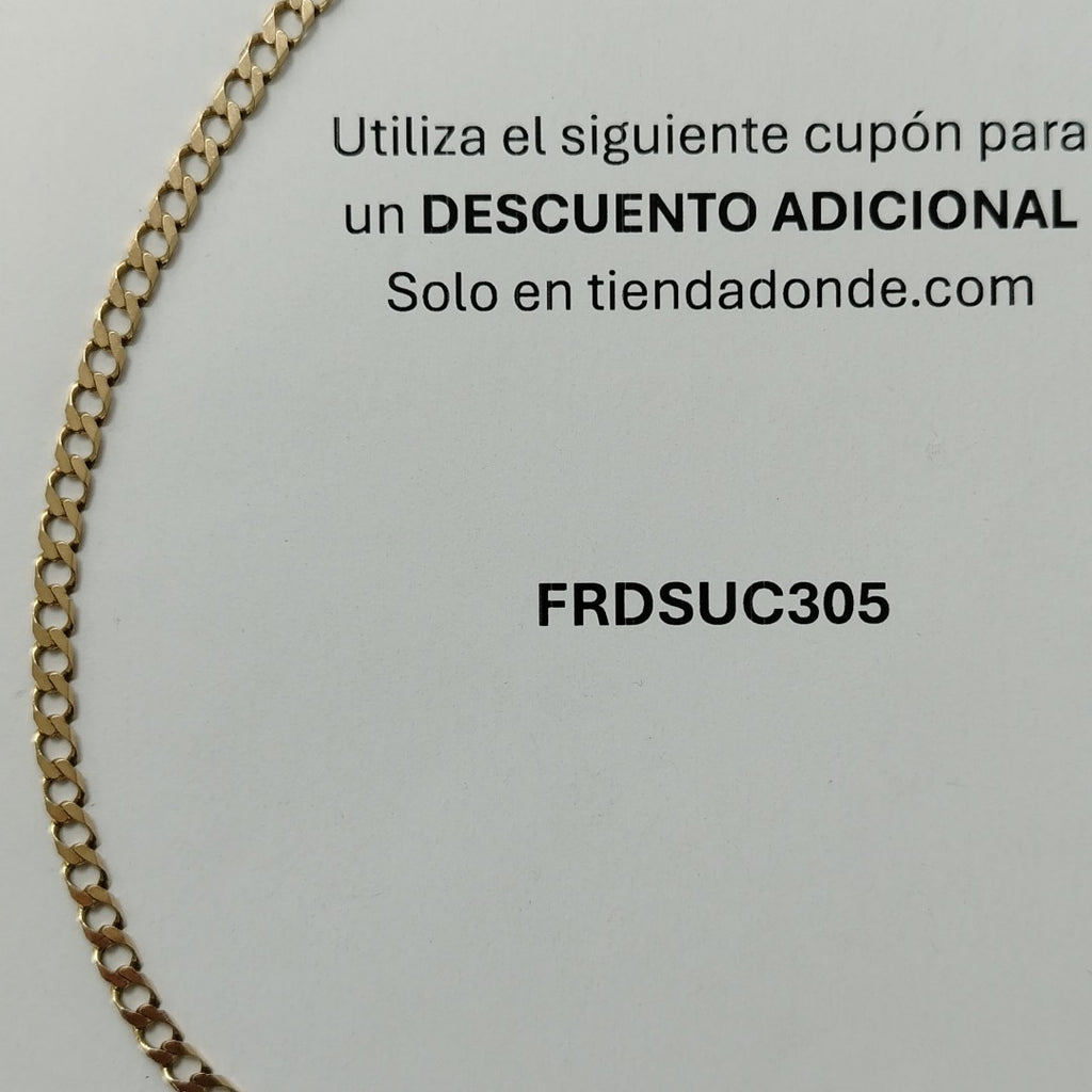 CADENA ORO 14 K 20 GRMS (SEMINUEVO)