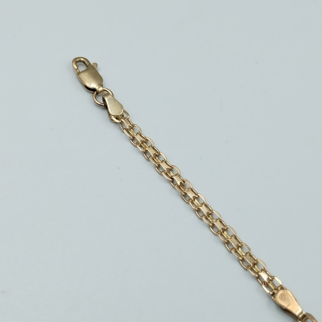 PULSERA,PULSERA RIGIDA ORO 10 K 4,10 GRMS (SEMINUEVO)