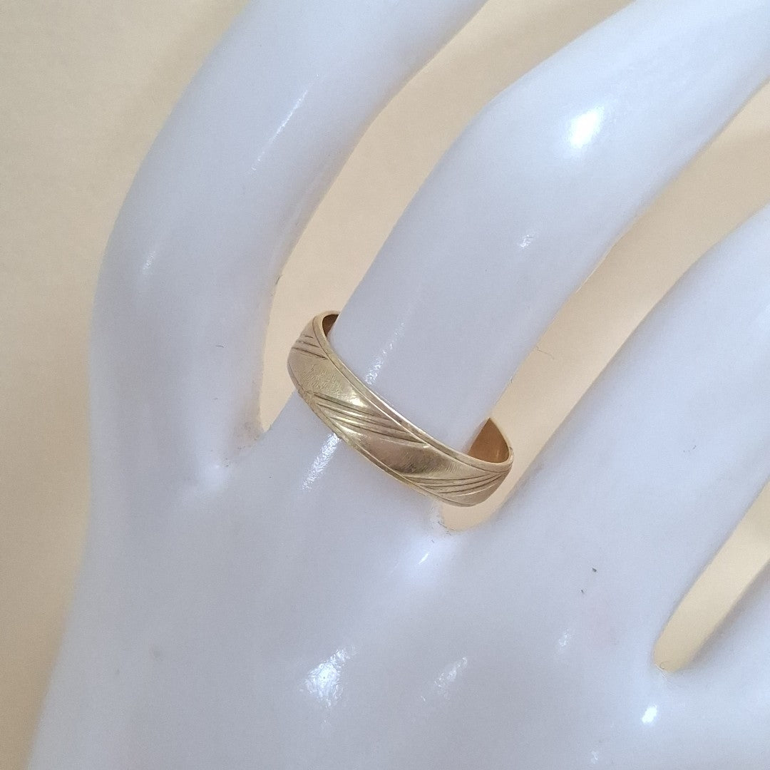 ARGOLLA ORO 10 K 1.2 GRMS (SEMINUEVO)