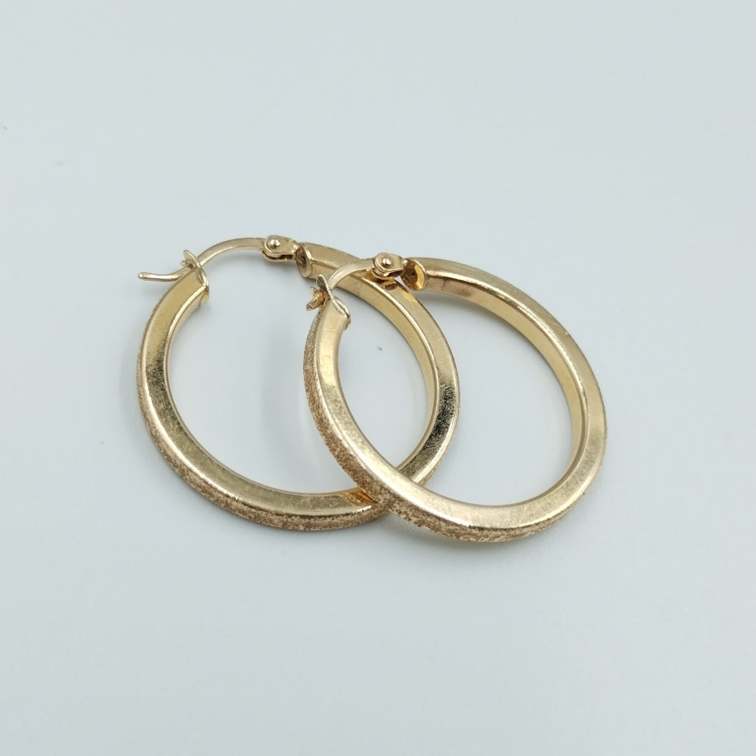 ARRACADAS PAR ORO 14 K 3.9 GRMS (SEMINUEVO)