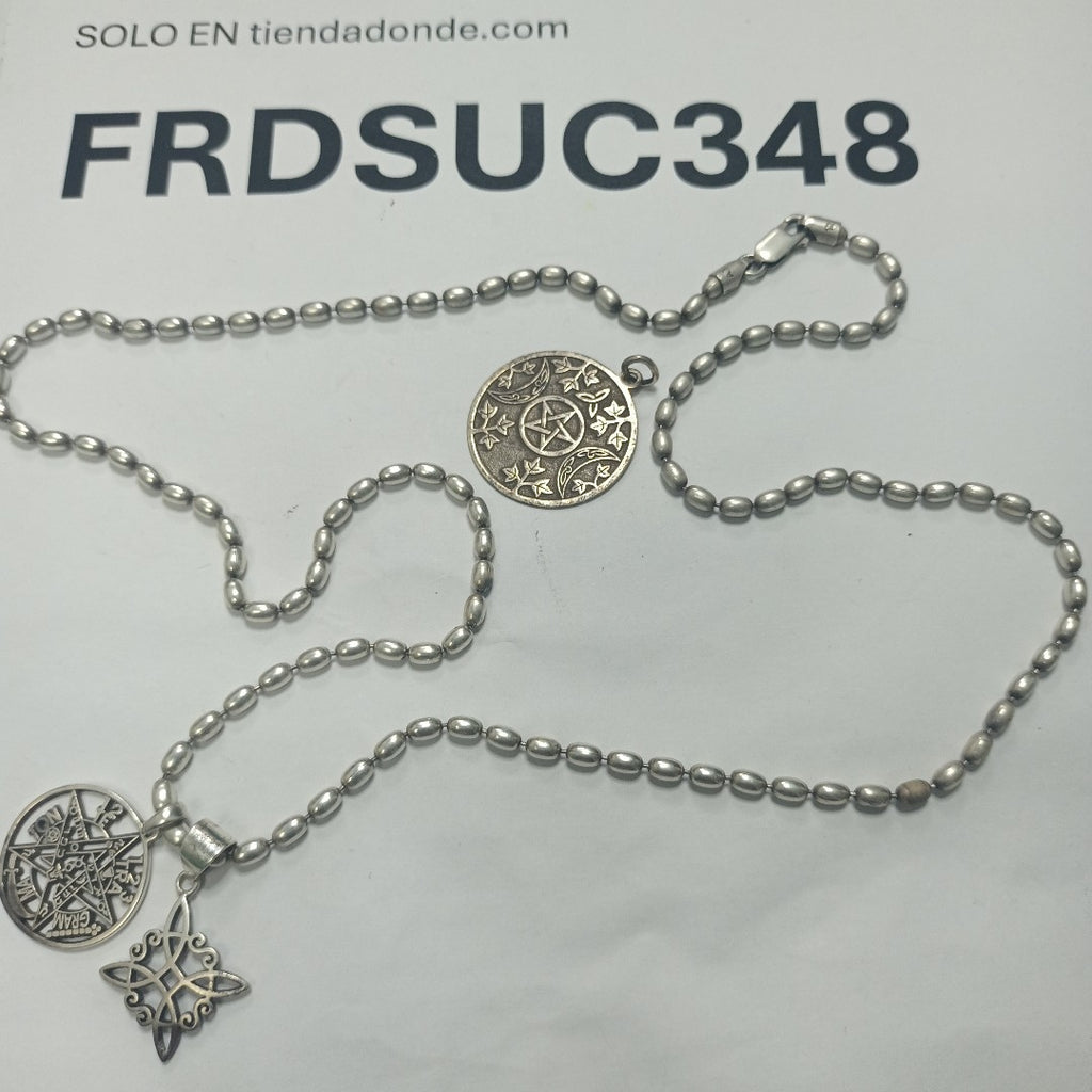 CADENA, DIJE PLATA 20.6 GRMS (SEMINUEVO)