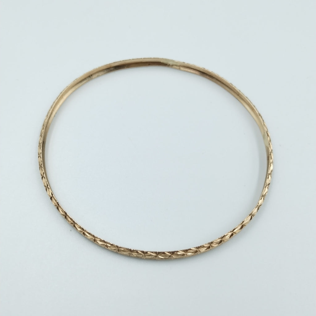 PULSERA RIGIDA ORO 10 K 4,00 GRMS (SEMINUEVO)