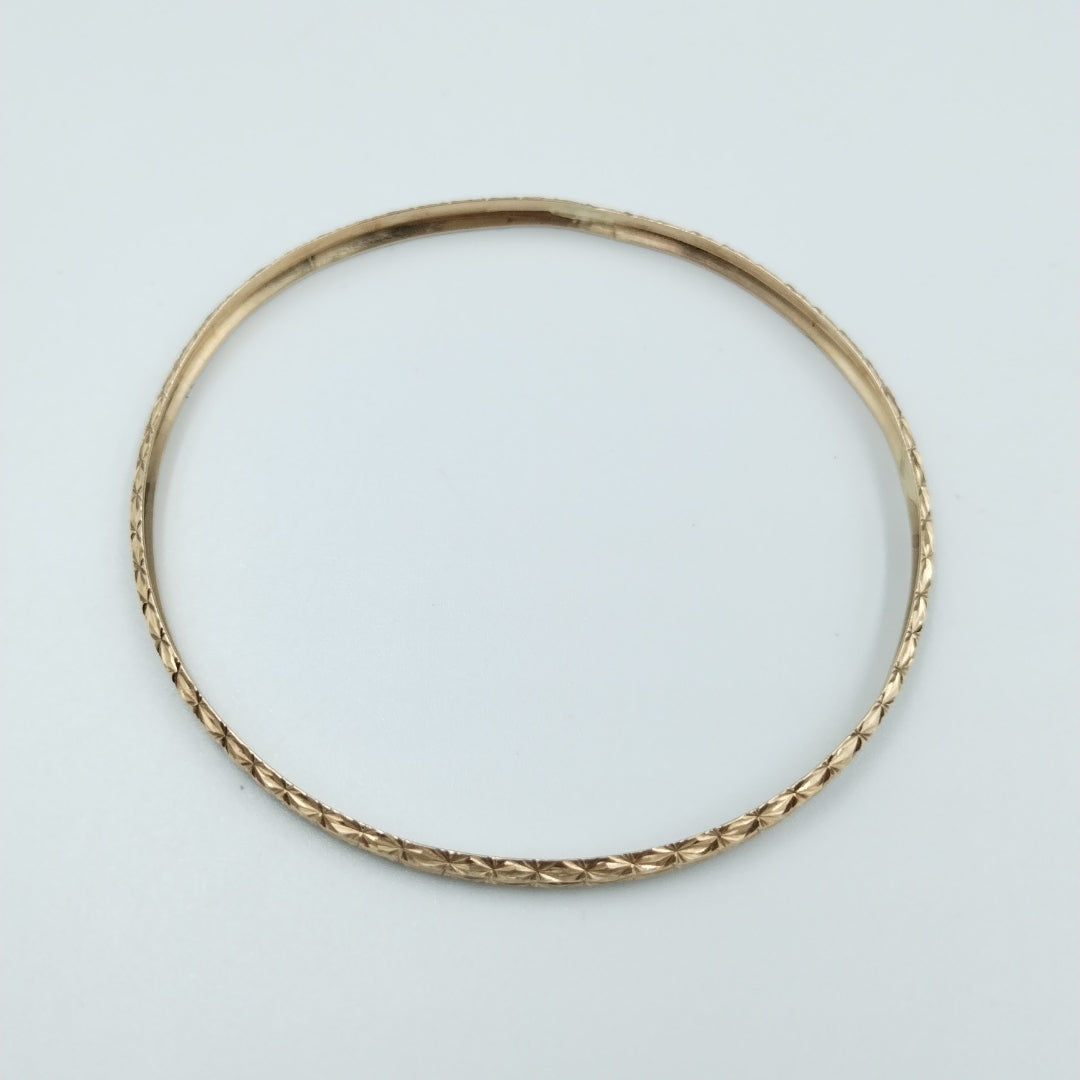 PULSERA RIGIDA ORO 10 K 4,00 GRMS (SEMINUEVO)