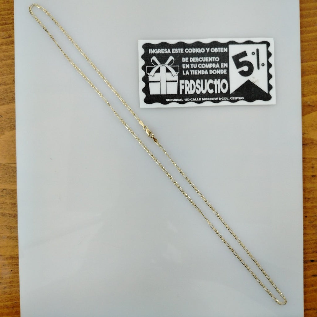 CADENAS 3X1 ORO 14K 60 CM 4.2 GR (NUEVO)