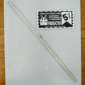 CADENAS 3X1 ORO 14K 60 CM 4.2 GR (NUEVO)