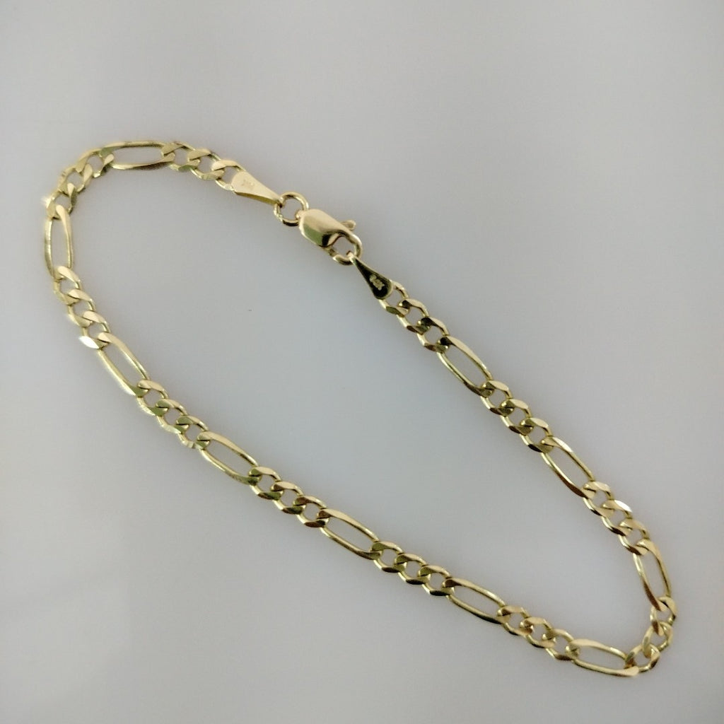 PULSERAS 3X1 ORO 14K 18 CM 2.9 GR (NUEVO)
