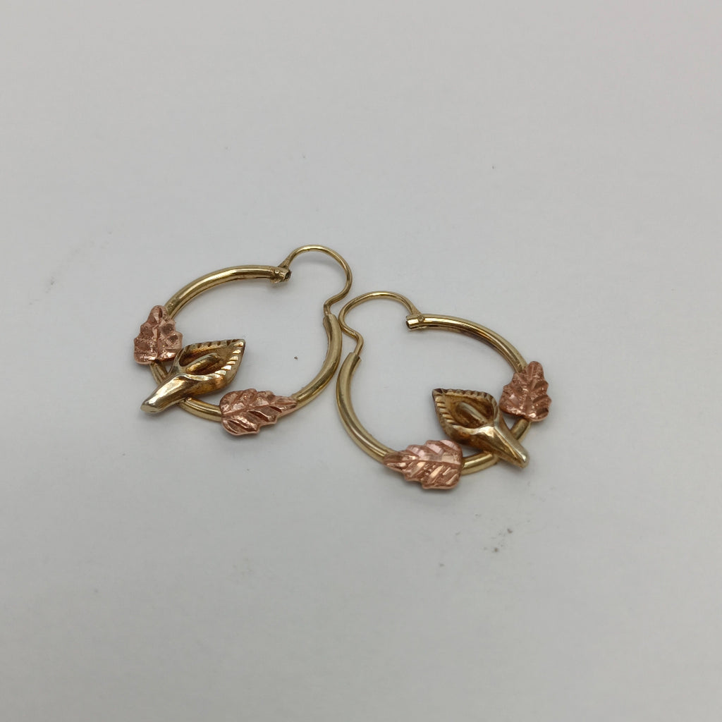 ARRACADAS PAR ORO 14 K 2,20 GRMS (SEMINUEVO)