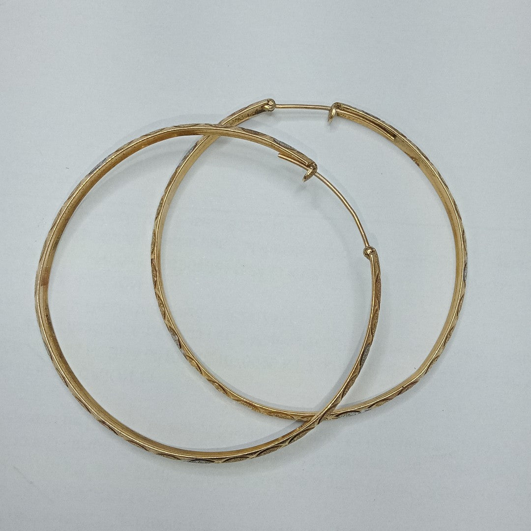 ARRACADAS PAR ORO 14 K 8.8 GRMS (SEMINUEVO)