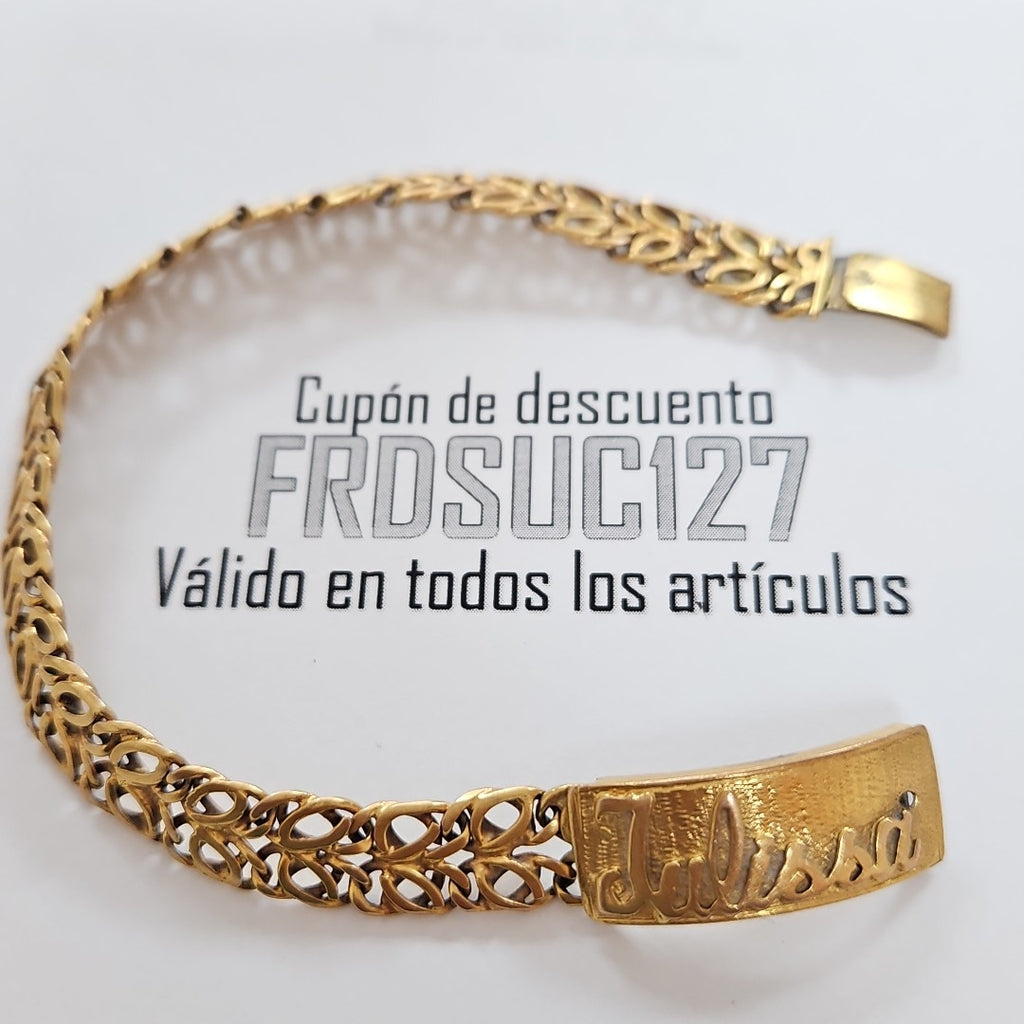 ESCLAVA ORO 10 K 14.6 GRMS (SEMINUEVO)