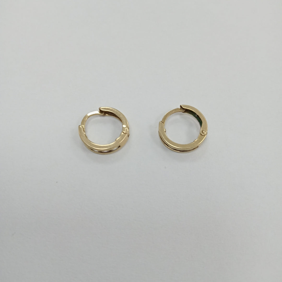 ARRACADAS PAR ORO 10 K 0.8 GRMS (SEMINUEVO)