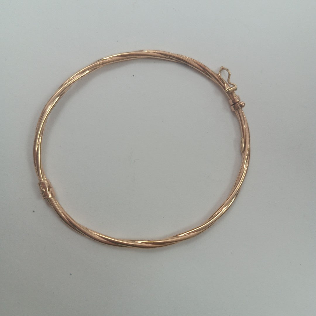 PULSERA RIGIDA ORO 14 K 9.7 GRMS (SEMINUEVO)
