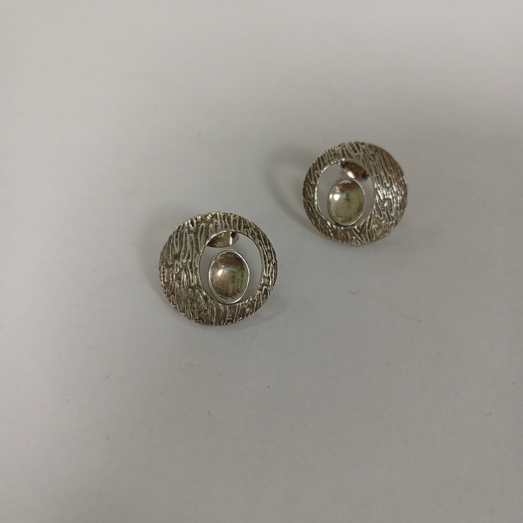BROQUELES PAR,DIJE,PULSERA PLATA 14,10 GRMS (SEMINUEVO)