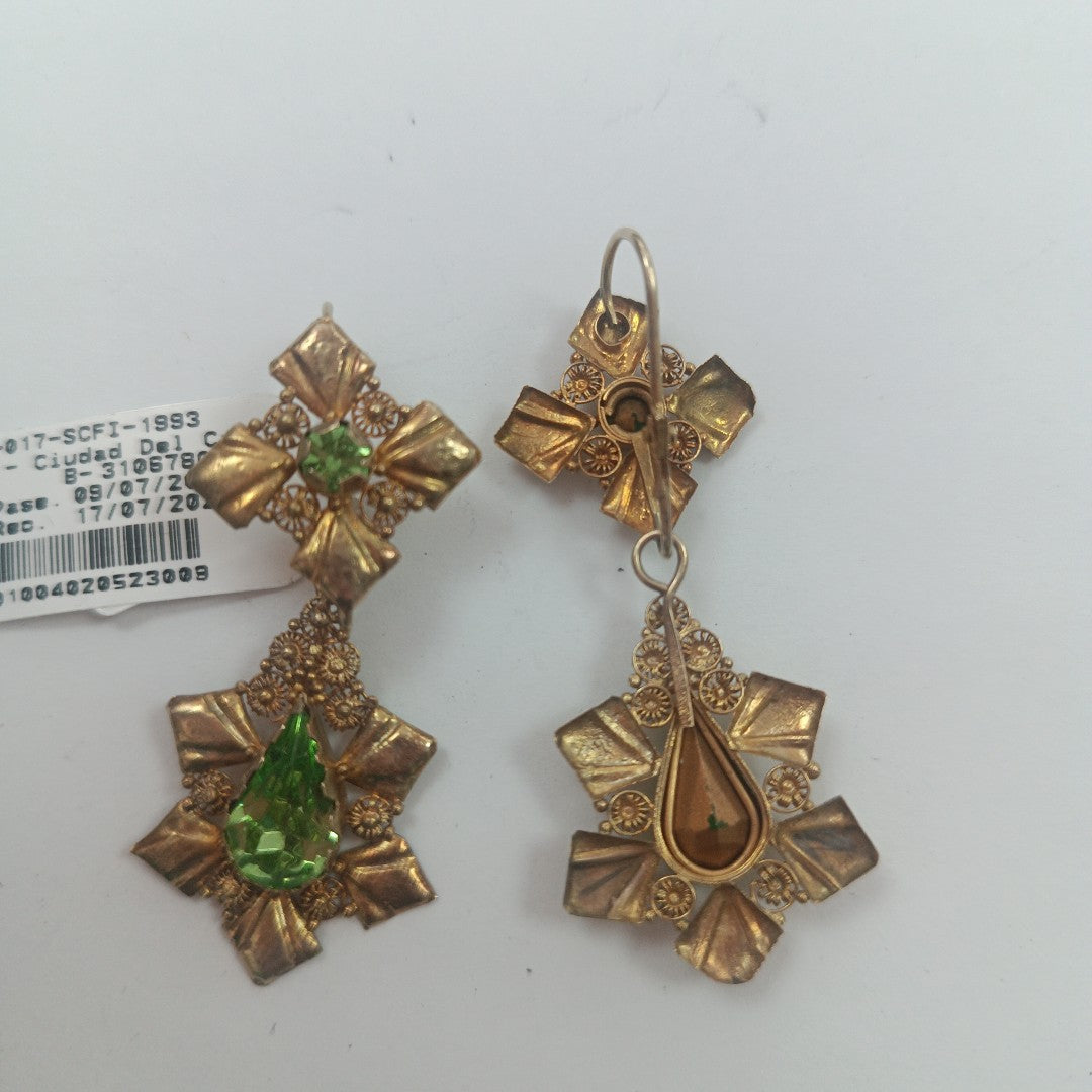 ARETES PAR ORO 8 K 6.2 GRMS (SEMINUEVO)