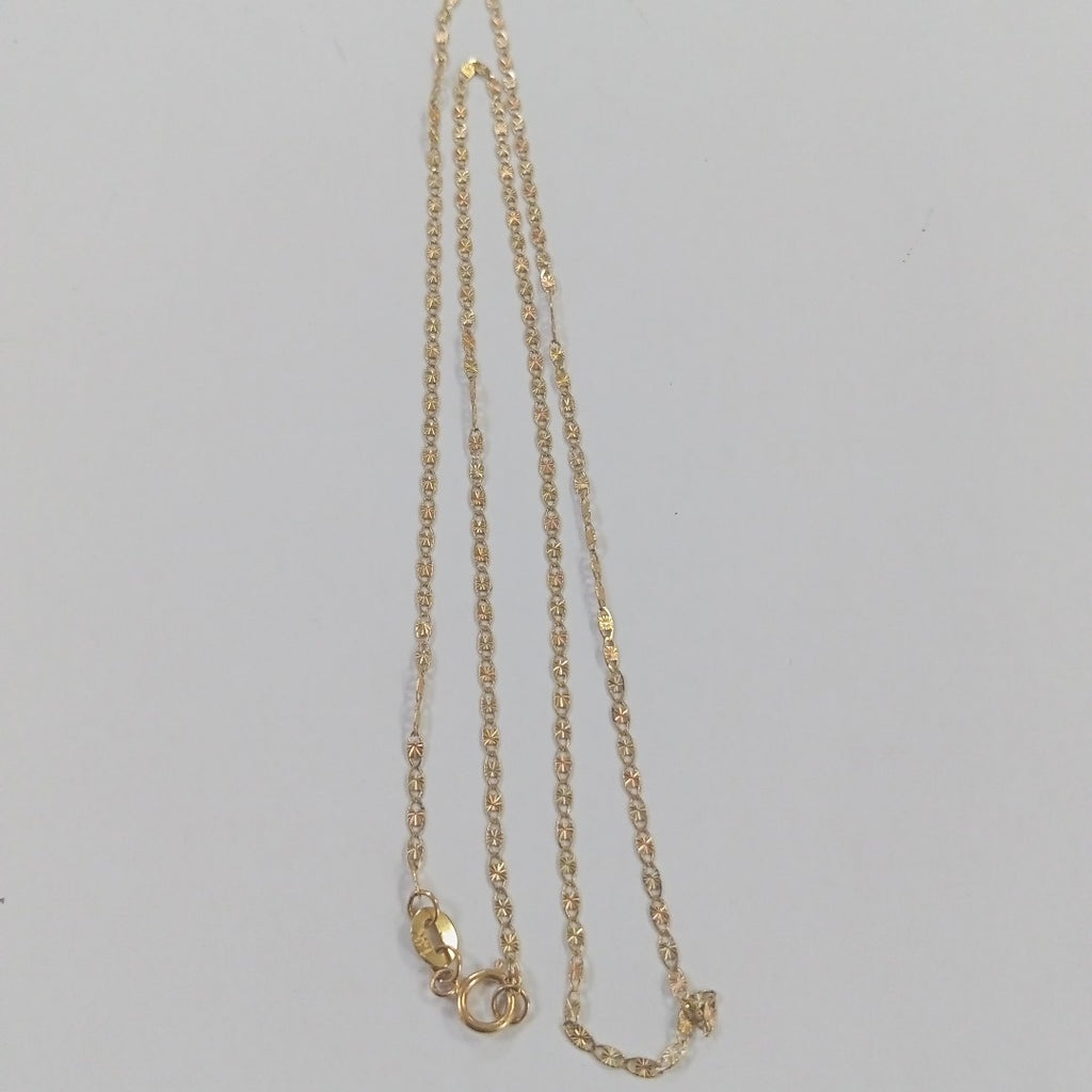 CADENA TEJIDO MARINERO 1.91GR 50 CM (NUEVO)