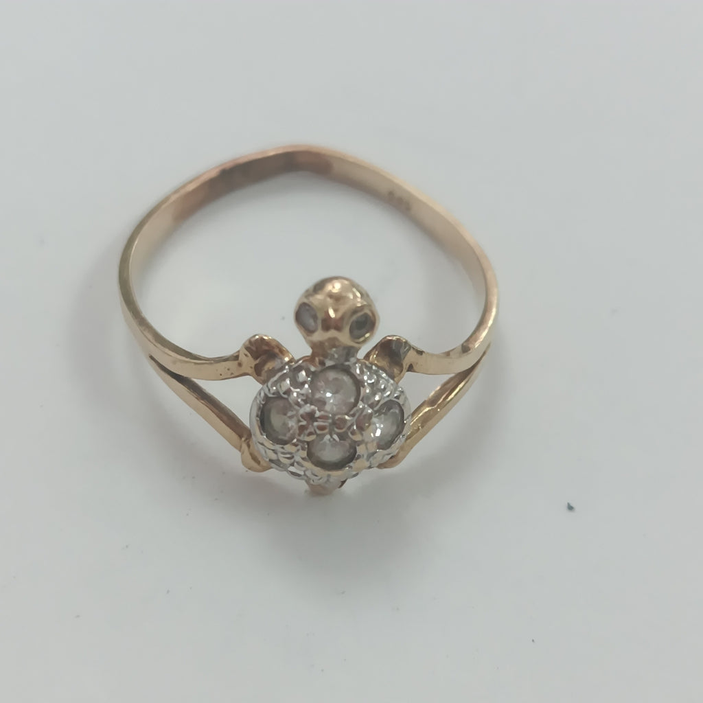 ANILLO ORO 14 K 2 GRMS (SEMINUEVO)