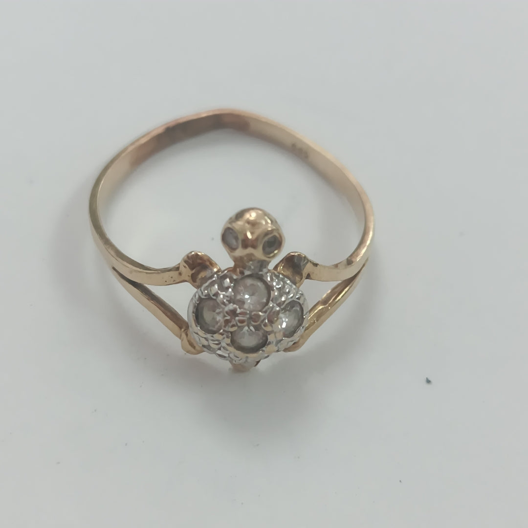 ANILLO ORO 14 K 2 GRMS (SEMINUEVO)