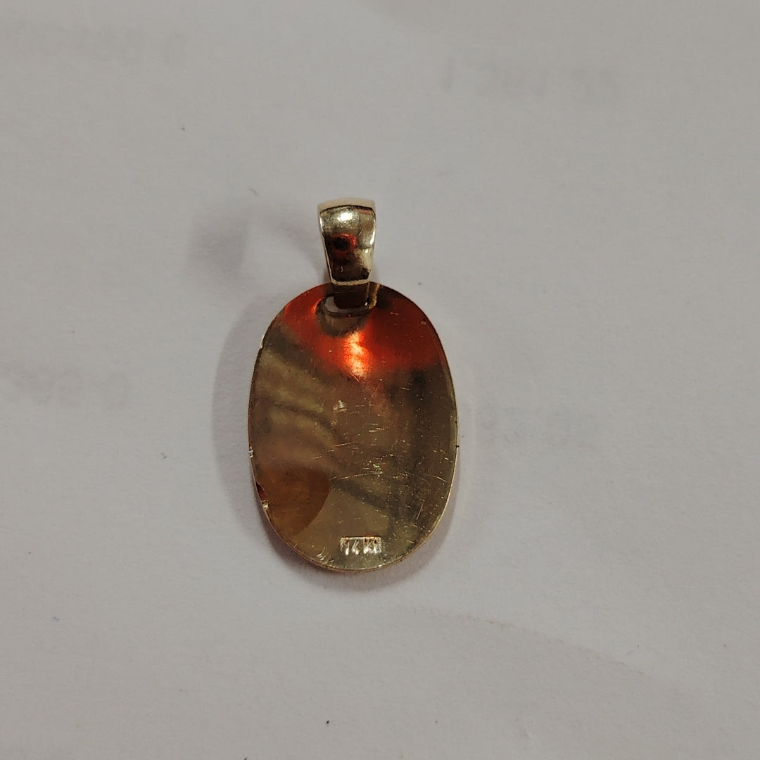 MEDALLA RELIGIOSA ORO 14 K 1.3 GRMS (SEMINUEVO)