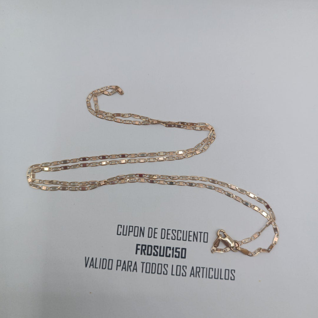 CADENA ORO 14 K 2.6 GRMS (SEMINUEVO)