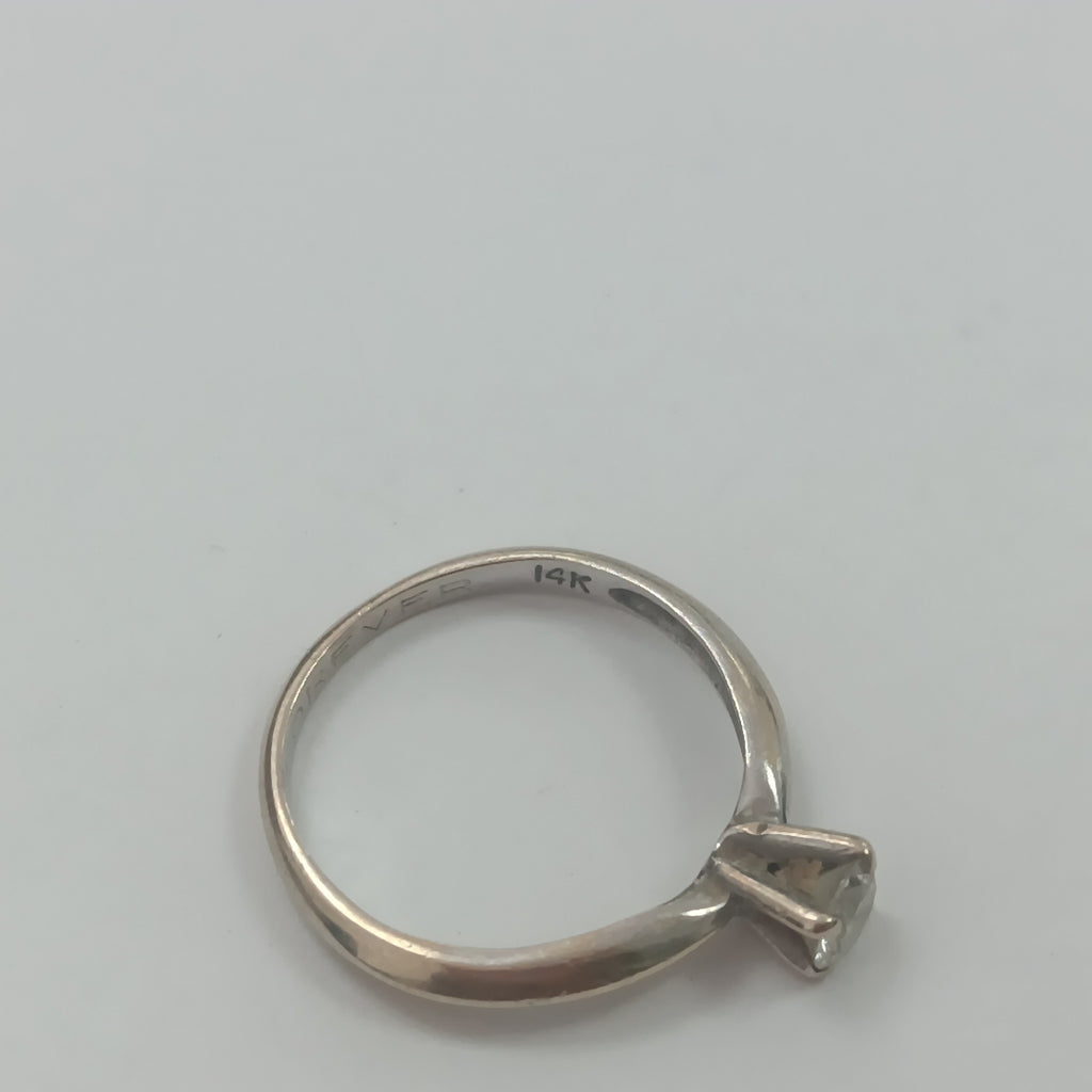 SOLITARIO ORO, ORO BLANCO 14 K 2 GRMS (SEMINUEVO)
