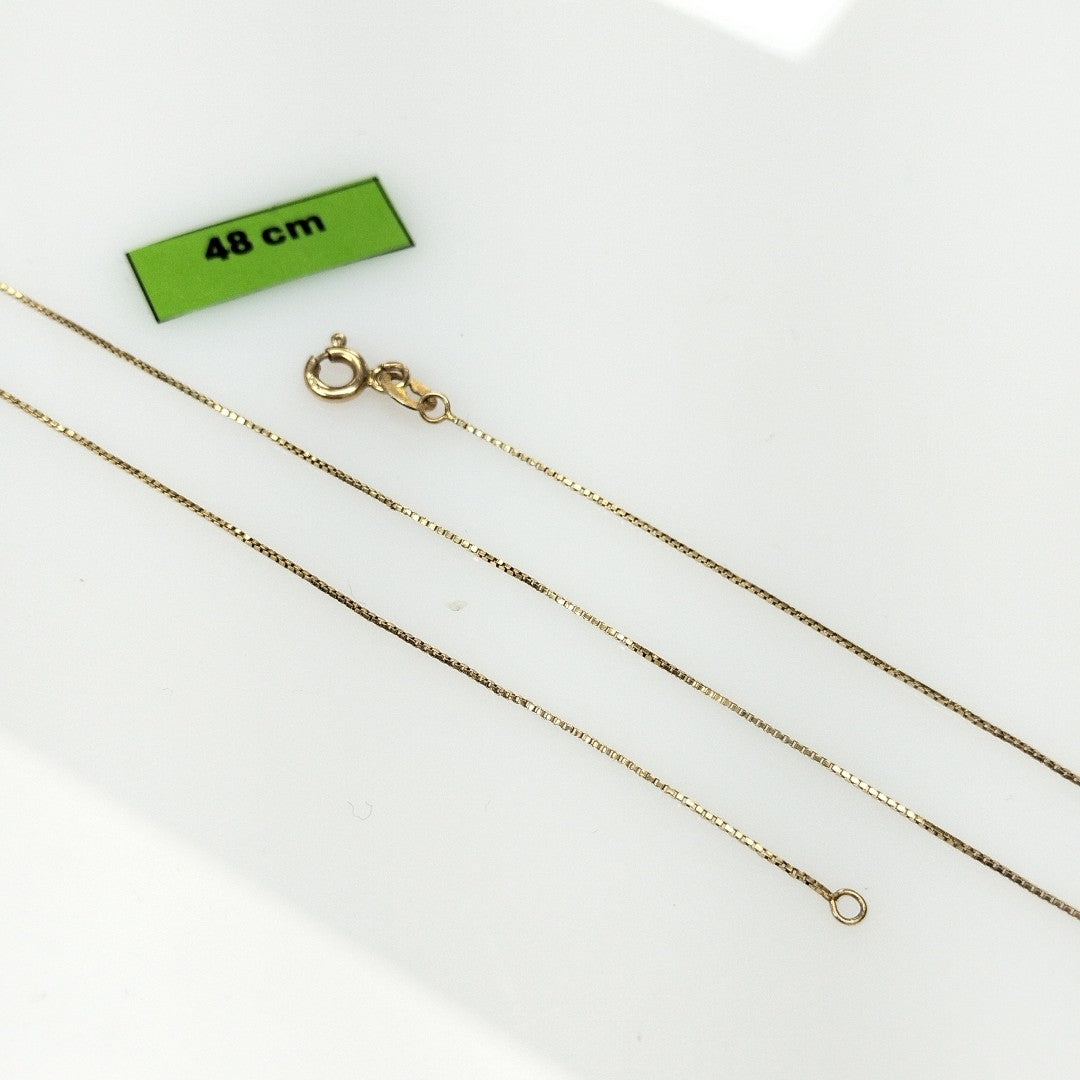 CADENA ORO 14 K 1.2 GRMS (SEMINUEVO)