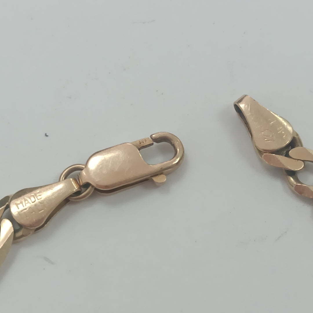 PULSERA ORO 14 K 10.6 GRMS (SEMINUEVO)