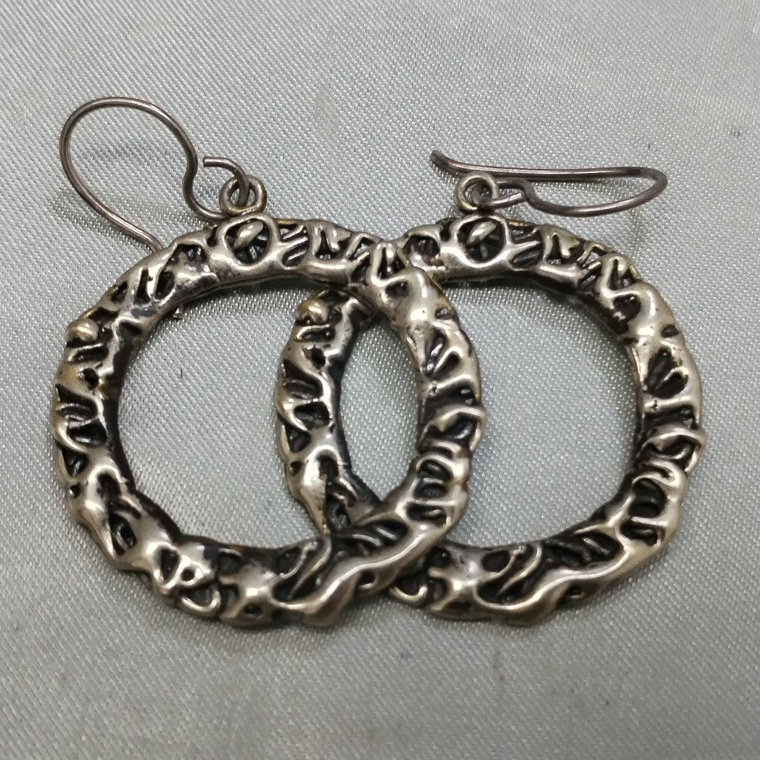 ARETES PAR PLATA 9,20 GRMS (SEMINUEVO)
