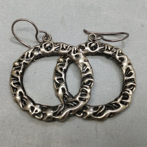 ARETES PAR PLATA 9,20 GRMS (SEMINUEVO)