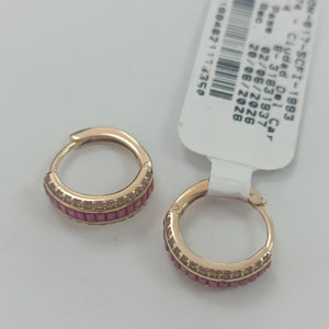 ARRACADAS PAR ORO 14 K 2.2 GRMS (SEMINUEVO)