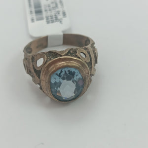 ANILLO ORO 10 K 8,00 GRMS (SEMINUEVO)