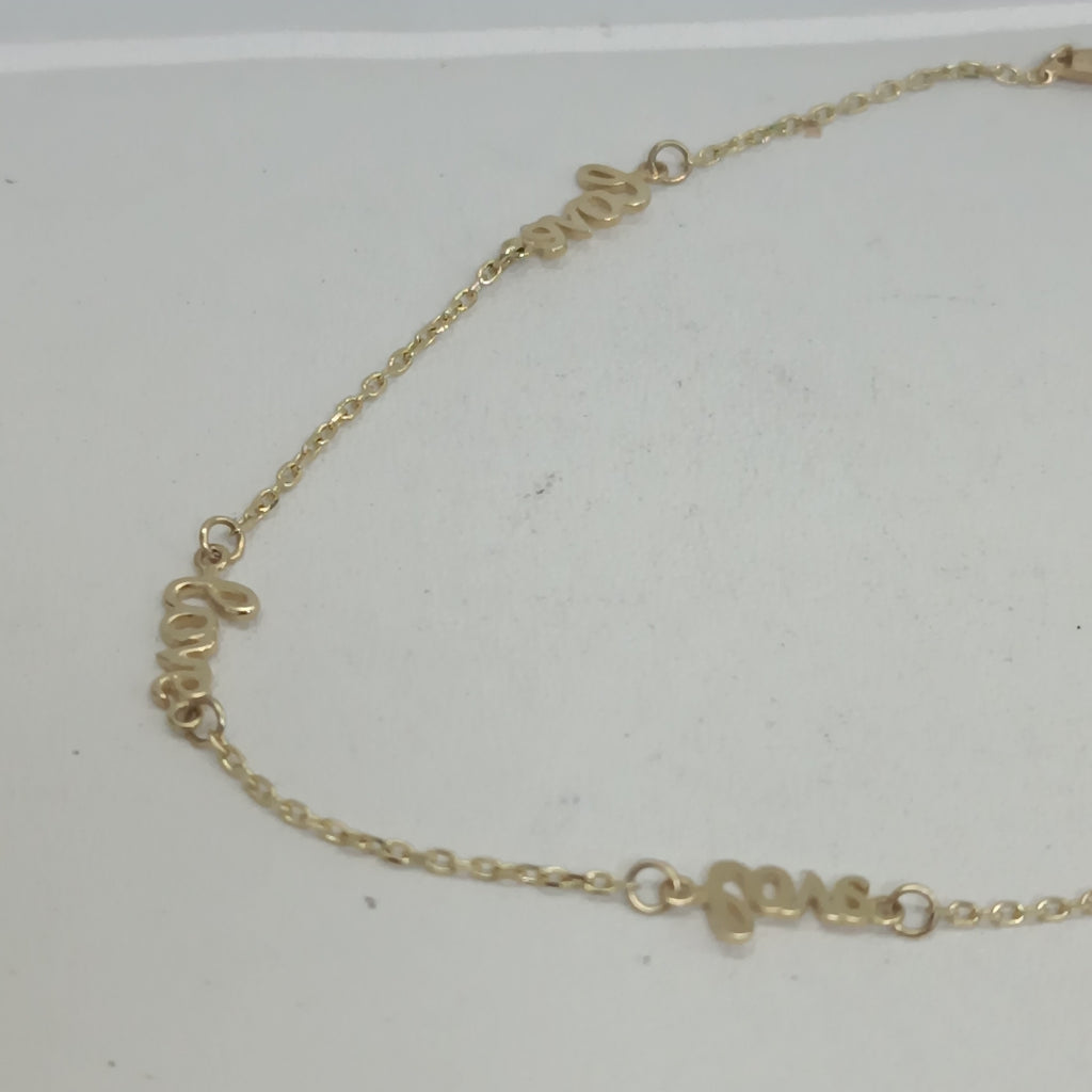 PULSERAS DAMA ORO 14K 1.1 (NUEVO)