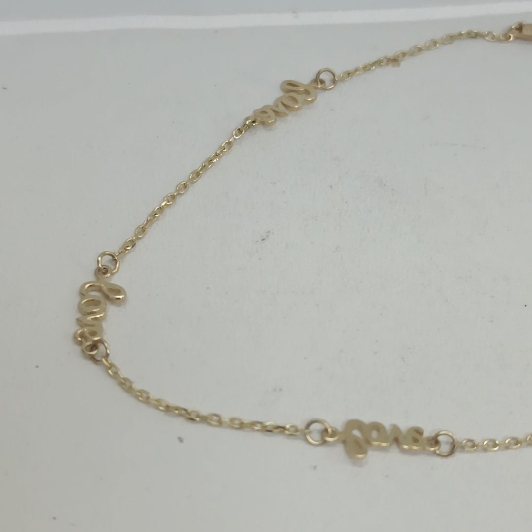 PULSERAS DAMA ORO 14K 1.1 (NUEVO)