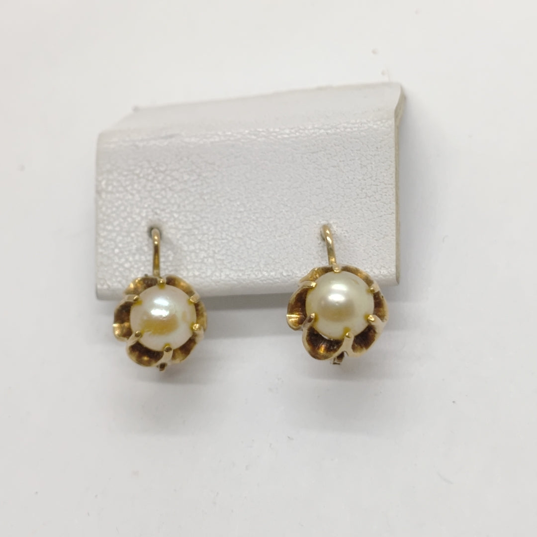 ARETES PAR ORO 14 K 2,40 GRMS (SEMINUEVO)