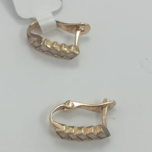 ARETES PAR ORO 14 K 3.8 GRMS (SEMINUEVO)