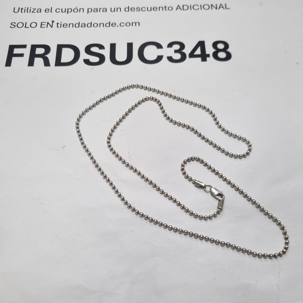 CADENA PLATA 6.7 GRMS (SEMINUEVO)