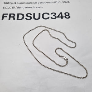 CADENA PLATA 6.7 GRMS (SEMINUEVO)