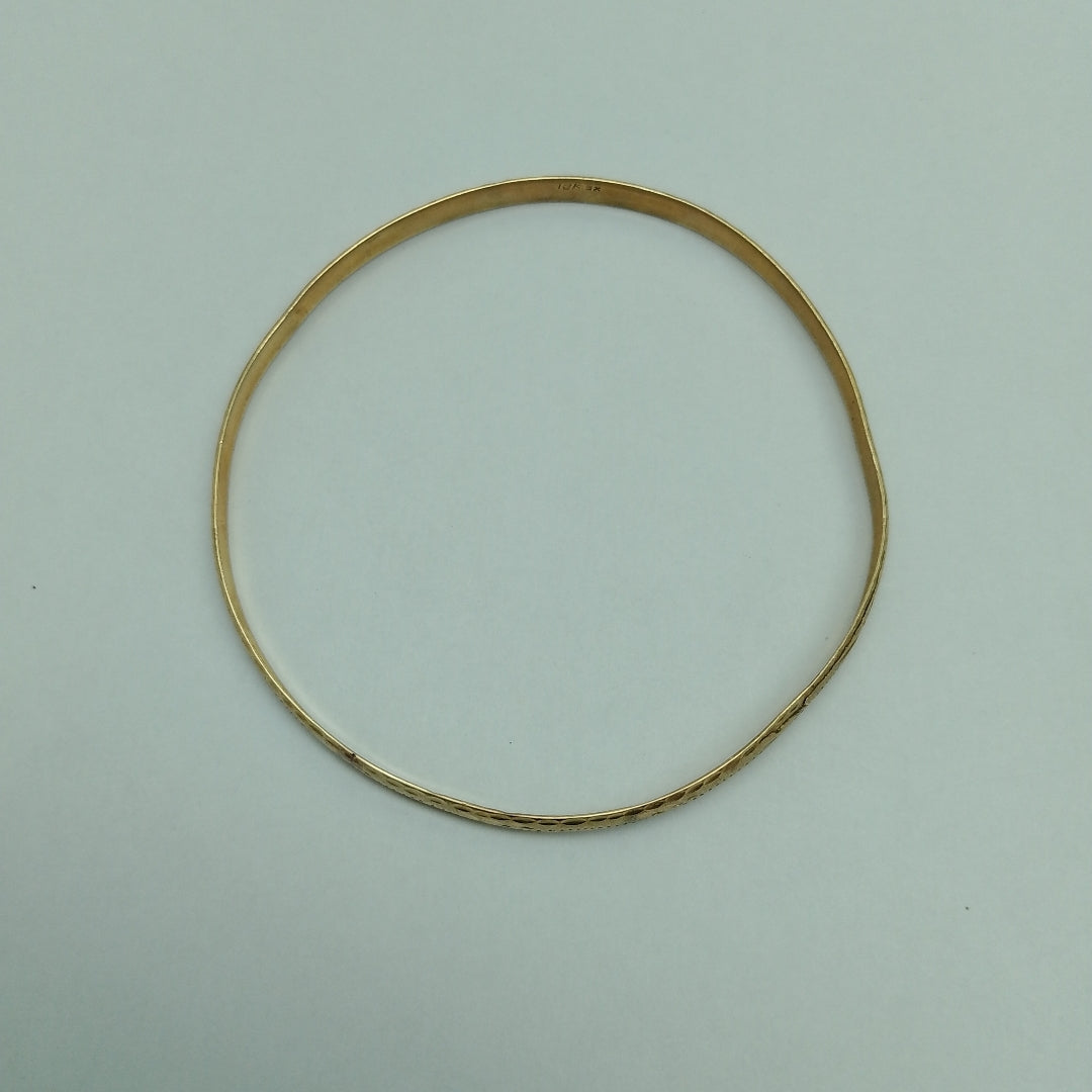 PULSERA RIGIDA ORO 10 K 4.8 GRMS (SEMINUEVO)